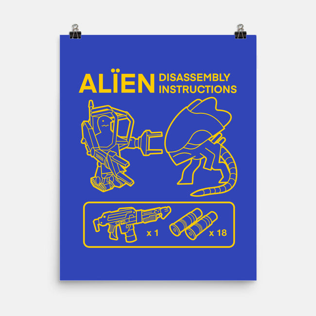 Alien Disassembly-None-Matte-Poster-Jorgetiradoart