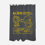 Alien Disassembly-None-Polyester-Shower Curtain-Jorgetiradoart