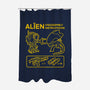 Alien Disassembly-None-Polyester-Shower Curtain-Jorgetiradoart