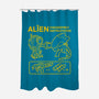 Alien Disassembly-None-Polyester-Shower Curtain-Jorgetiradoart