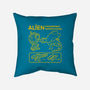 Alien Disassembly-None-Removable Cover w Insert-Throw Pillow-Jorgetiradoart