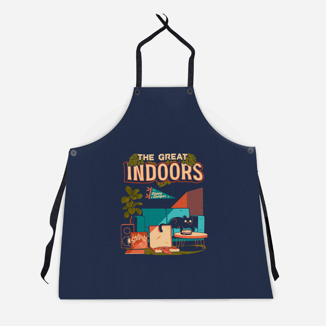 The Great Indoors-Unisex-Kitchen-Apron-Jorgetiradoart