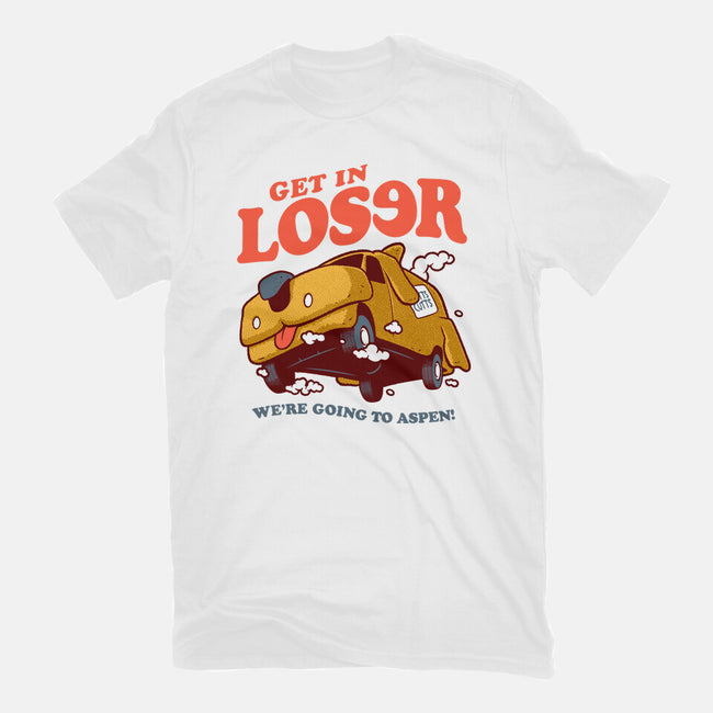Get In Loser We're Going To Aspen-Mens-Premium-Tee-Jorgetiradoart