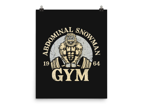 Abdominal Snowman Gym