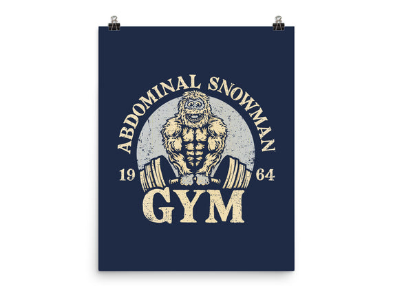 Abdominal Snowman Gym
