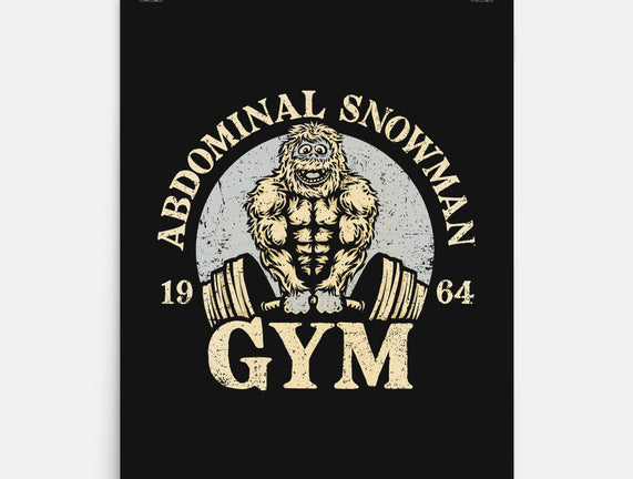 Abdominal Snowman Gym