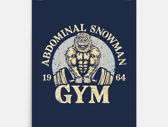 Abdominal Snowman Gym