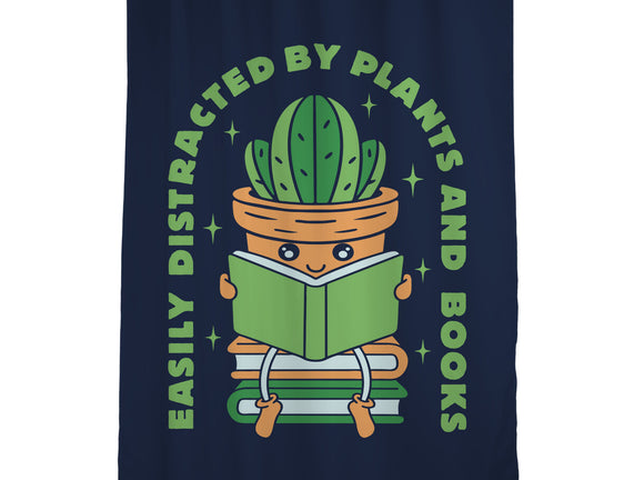 Easily Distracted By Plants And Books