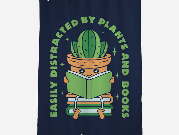 Easily Distracted By Plants And Books