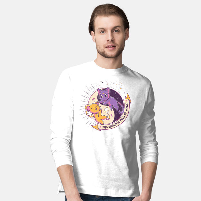 Moon Captor-Mens-Long Sleeved-Tee-yumie