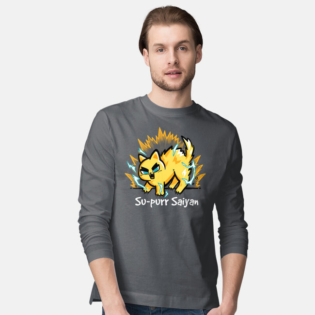 Cat Supurr-Mens-Long Sleeved-Tee-NemiMakeit