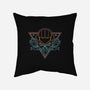 Neon Hipster Samus-None-Removable Cover w Insert-Throw Pillow-Astrobot Invention