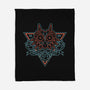Neon Hipster Majora-None-Fleece-Blanket-Astrobot Invention