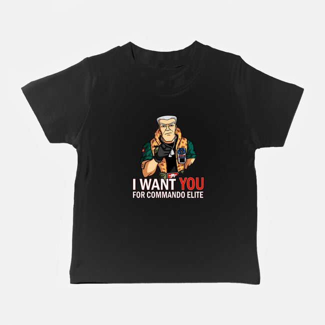 I Want You For Commando Elite-Baby-Basic-Tee-jasesa