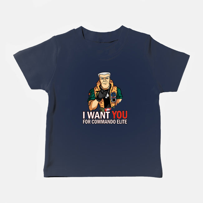 I Want You For Commando Elite-Baby-Basic-Tee-jasesa