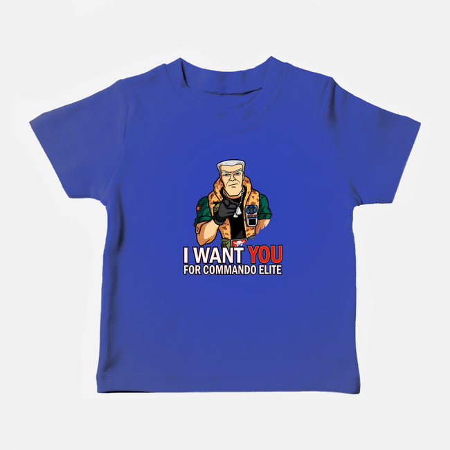 I Want You For Commando Elite-Baby-Basic-Tee-jasesa