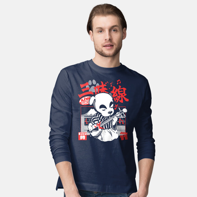Shamisen Barker-Mens-Long Sleeved-Tee-Estudio Horta