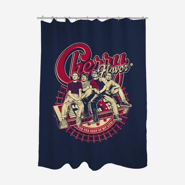 Cherry Flavor-None-Polyester-Shower Curtain-CappO