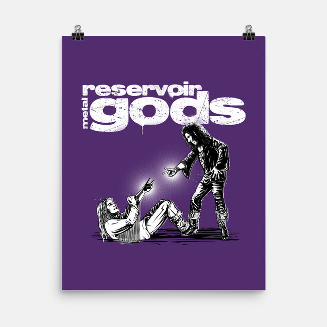 Reservoir Metal Gods-None-Matte-Poster-CappO