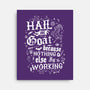 Hail The Goat-None-Stretched-Canvas-Nemons