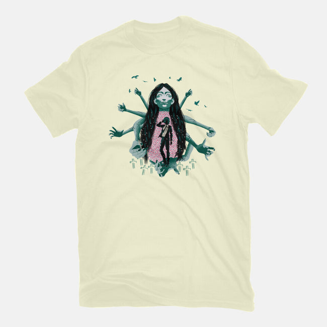 Himeno And Ghost Devil-Mens-Premium-Tee-Afire