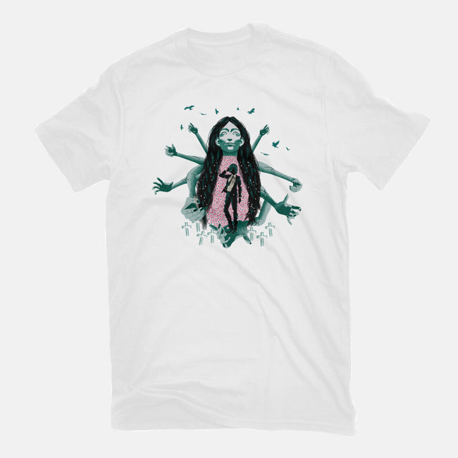 Himeno And Ghost Devil-Mens-Basic-Tee-Afire