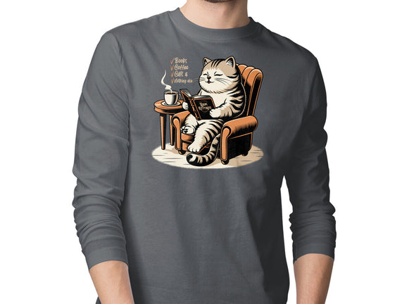 Books Coffee And Cats