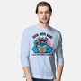 Books And Cookies-Mens-Long Sleeved-Tee-Popnotic