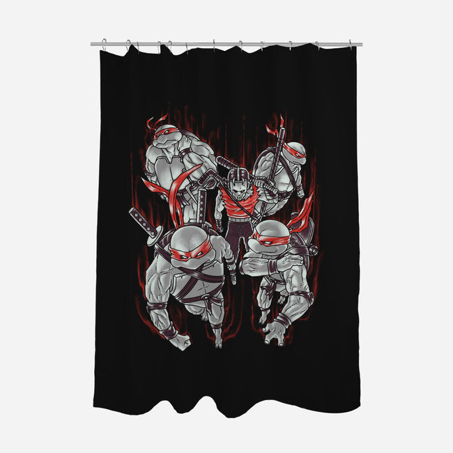 Night Shift-None-Polyester-Shower Curtain-naomori