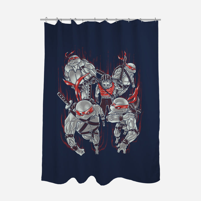 Night Shift-None-Polyester-Shower Curtain-naomori