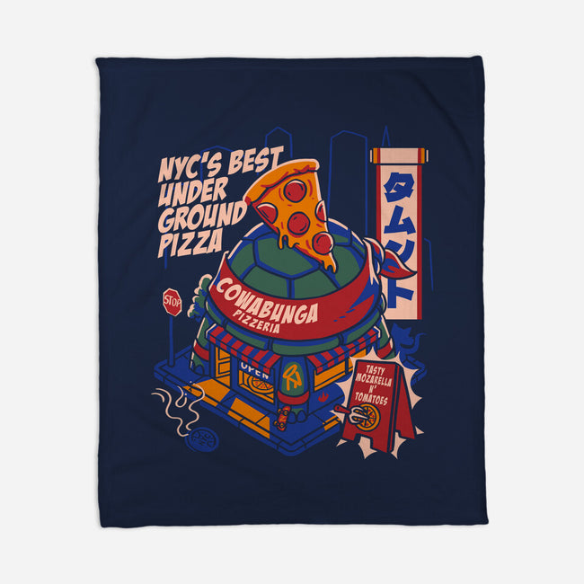 Shell Pizzeria-None-Fleece-Blanket-estudiofitas
