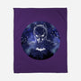 Galaxy Dark Knight-None-Fleece-Blanket-Astrobot Invention