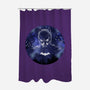 Galaxy Dark Knight-None-Polyester-Shower Curtain-Astrobot Invention