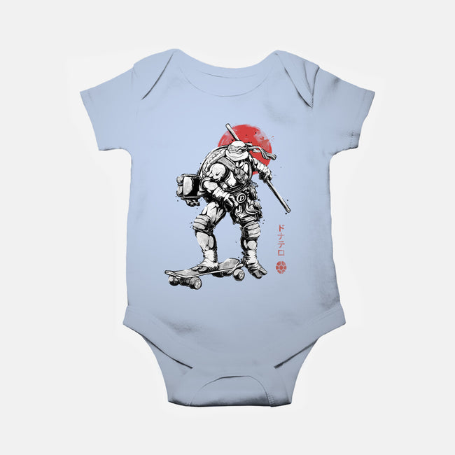 Ninja Donatello Sumi-E-Baby-Basic-Onesie-Astrobot Invention