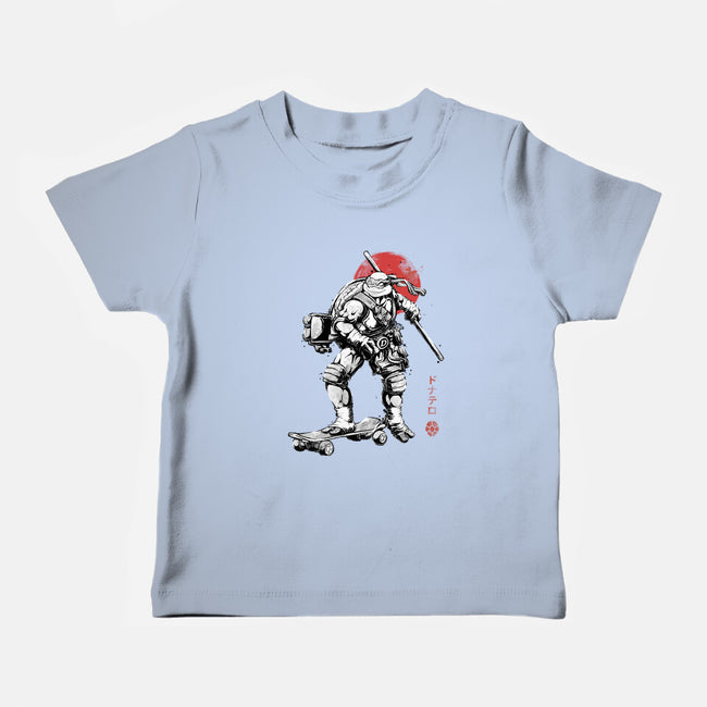 Ninja Donatello Sumi-E-Baby-Basic-Tee-Astrobot Invention