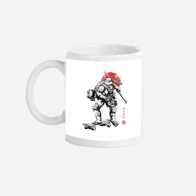 Ninja Donatello Sumi-E-None-Mug-Drinkware-Astrobot Invention