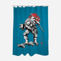 Ninja Donatello Sumi-E-None-Polyester-Shower Curtain-Astrobot Invention