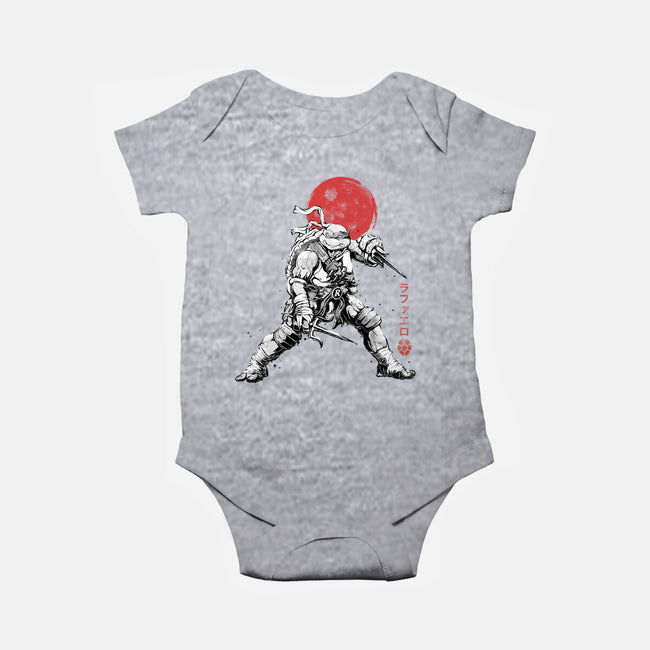 Ninja Raphael Sumi-E-Baby-Basic-Onesie-Astrobot Invention