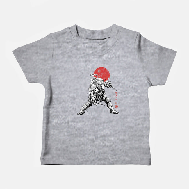 Ninja Raphael Sumi-E-Baby-Basic-Tee-Astrobot Invention
