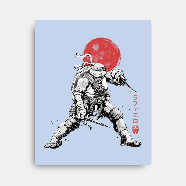 Ninja Raphael Sumi-E-None-Stretched-Canvas-Astrobot Invention