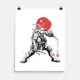 Ninja Raphael Sumi-E-None-Matte-Poster-Astrobot Invention