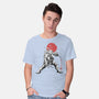 Ninja Raphael Sumi-E-Mens-Basic-Tee-Astrobot Invention