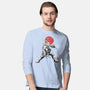 Ninja Raphael Sumi-E-Mens-Long Sleeved-Tee-Astrobot Invention