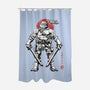 Ninja Leonardo Sumi-E-None-Polyester-Shower Curtain-Astrobot Invention