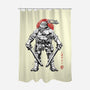 Ninja Leonardo Sumi-E-None-Polyester-Shower Curtain-Astrobot Invention