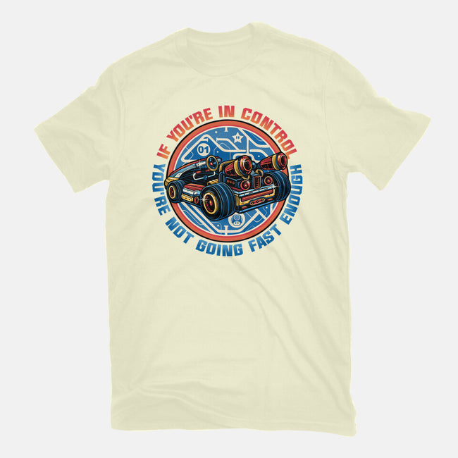 You're Not Fast Enough-Mens-Basic-Tee-momma_gorilla