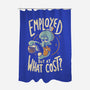 Employed But At What Cost-None-Polyester-Shower Curtain-Arigatees