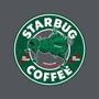 Starbug Coffee-Womens-Fitted-Tee-rocketman_art