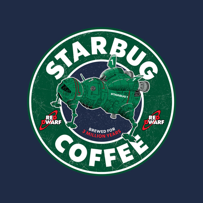 Starbug Coffee-Womens-Fitted-Tee-rocketman_art