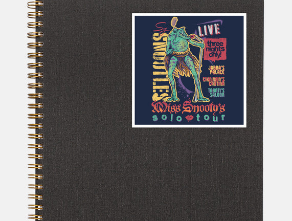 Miss Snooty's Solo Tour